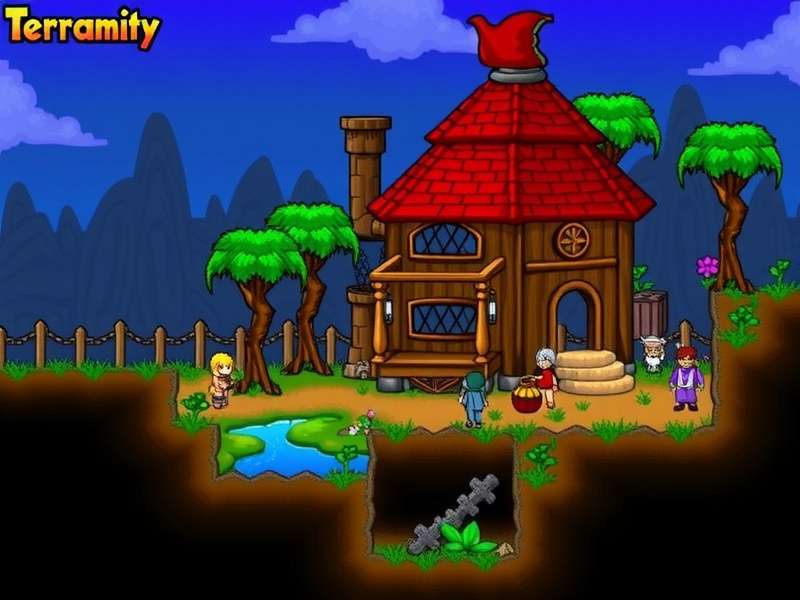 Terraria Calamity mod gameplay featuring bosses and items