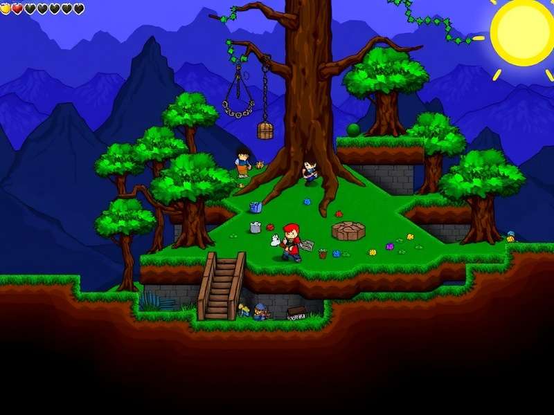 Terraria end-game Zenith weapon and celestial event