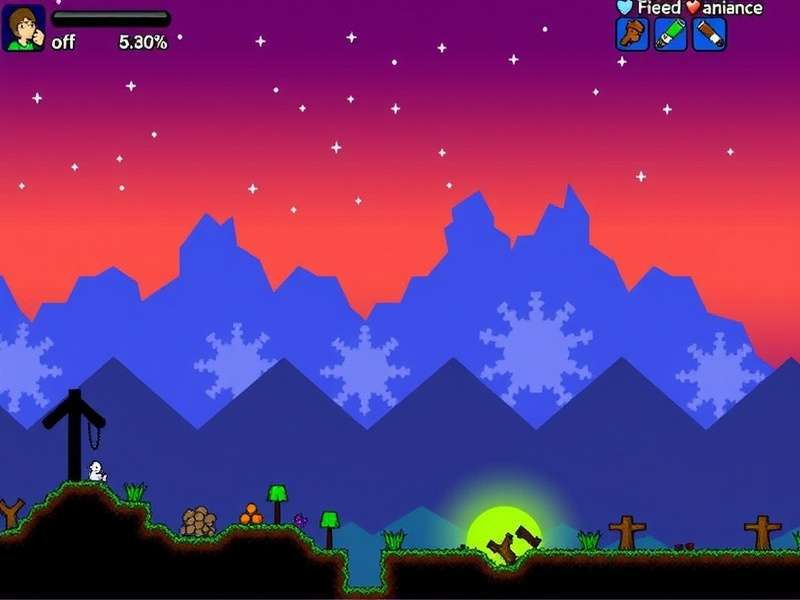 Terraria Calamity Mod Rogue stealth meter interface showcasing full and empty states