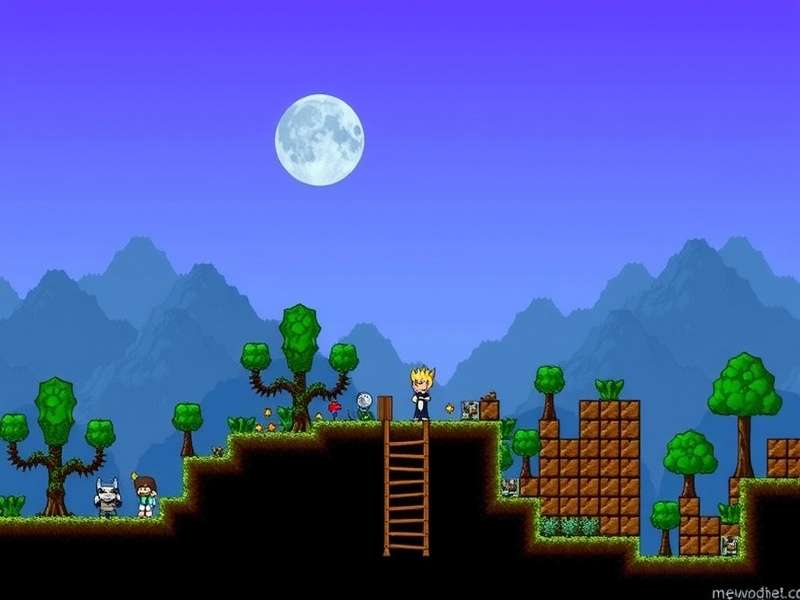 Terraria modded boss fight scene showing a player battling a giant dragon