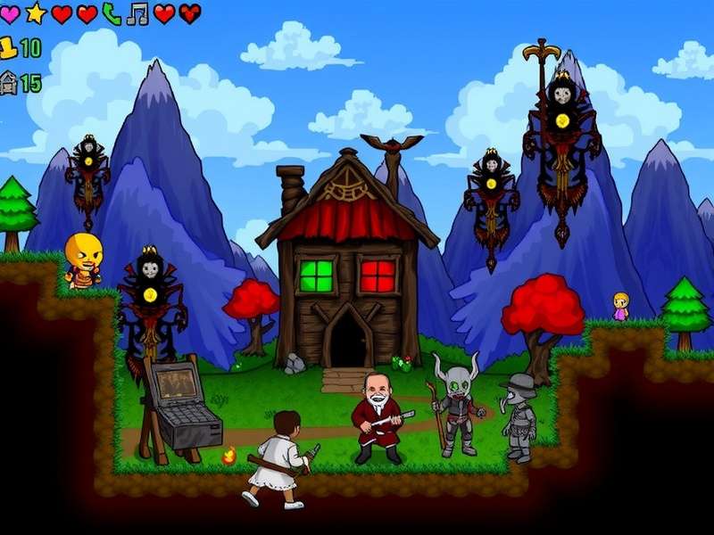 Supreme Calamitas boss battle with intense particle effects