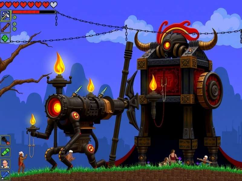 Terraria The Twins attack pattern visualization