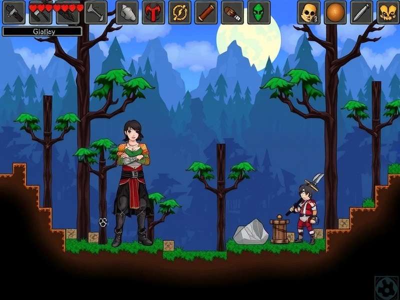 Terraria Calamity Mod endgame armor showcase featuring Godslayer and Auric Tesla sets