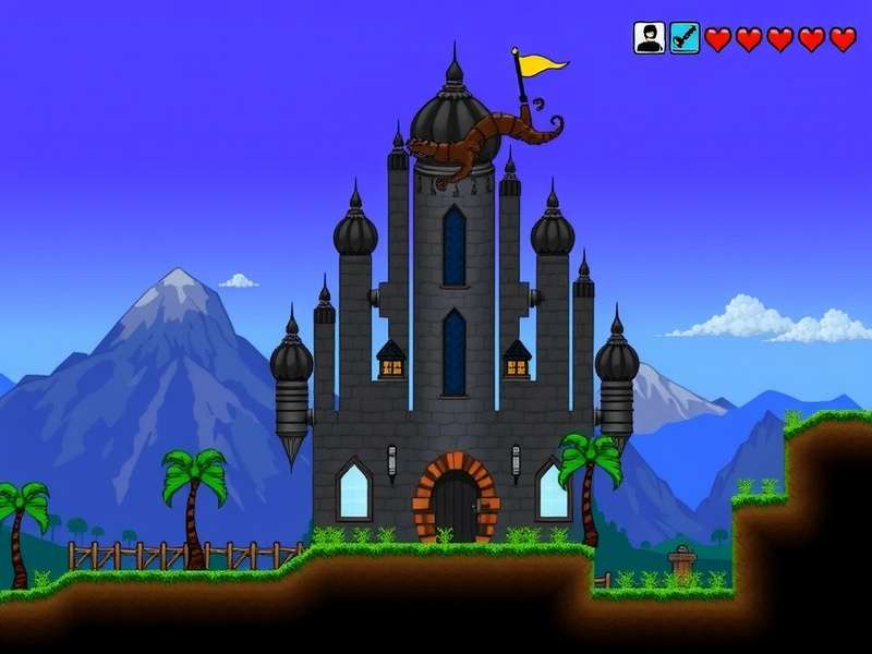 Endgame Terraria Calamity Ranger Build showcasing Elemental Blaster and Auric Tesla armor