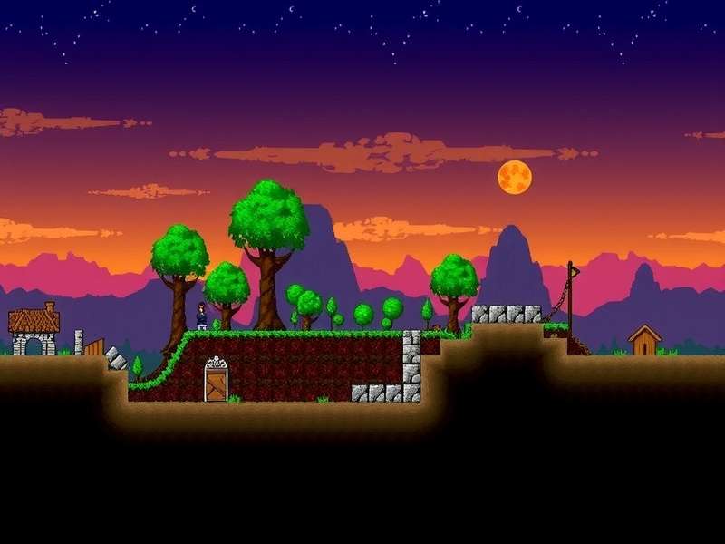 Terraspark Boots in Terraria showcasing movement abilities