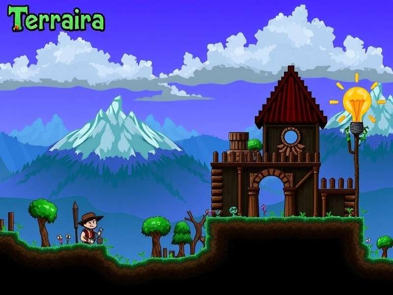 Terraria Calamity Ranger early game weapons showcase: Seabow and Pumpler