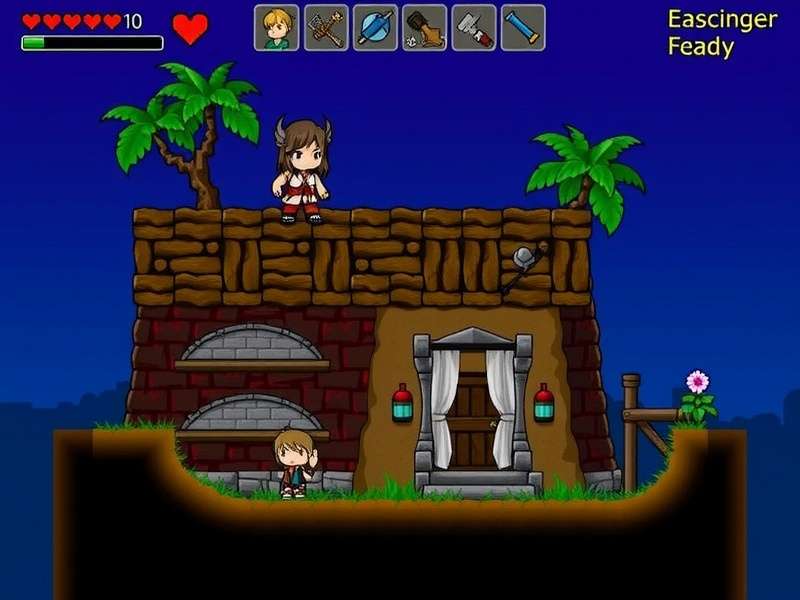 Terraria summoner character with multiple minions fighting a boss