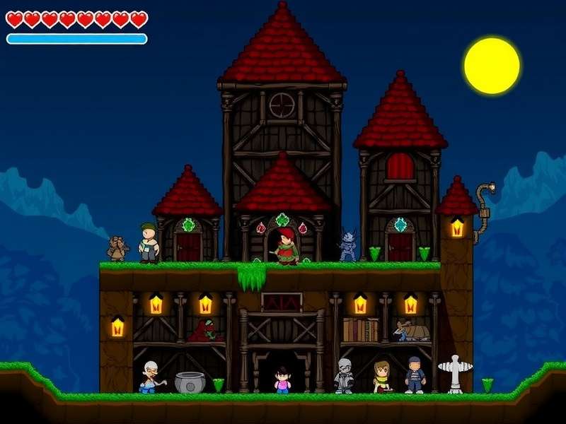 Terraria Calamity boss fight in action