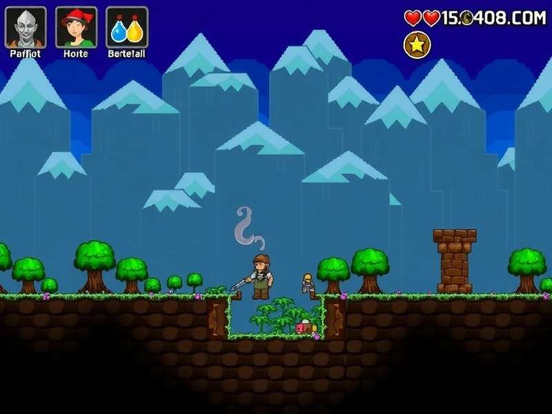 Terraria Potions Collection - Various buff potions arranged on a table