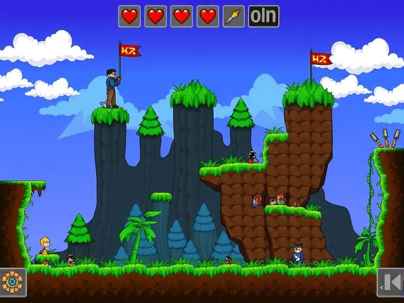 Collection of different Terraria chest types arranged in a treasure room