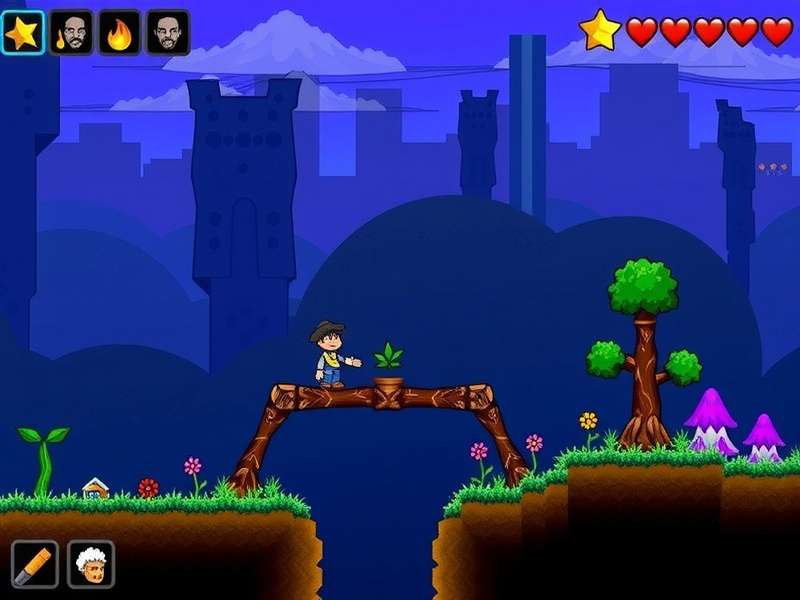 Terraria Boss Progression Flowchart showing the recommended order from King Slime to Moon Lord