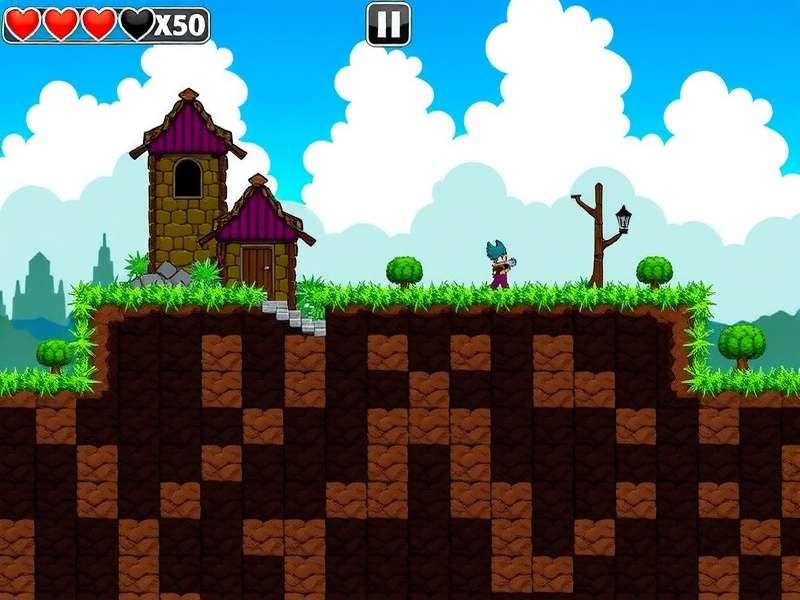 Goku character battling a Terraria boss in a fused Dragon Ball Terraria mod scene