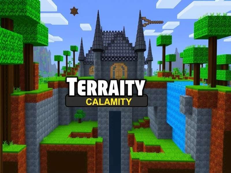 Terraria Calamity Mod Boss Collage featuring Supreme Calamitas, Devourer of Gods, and Yharon