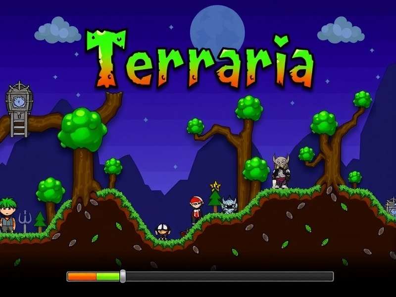 Terraria Release Timeline Infographic showing major updates from 2011 to present