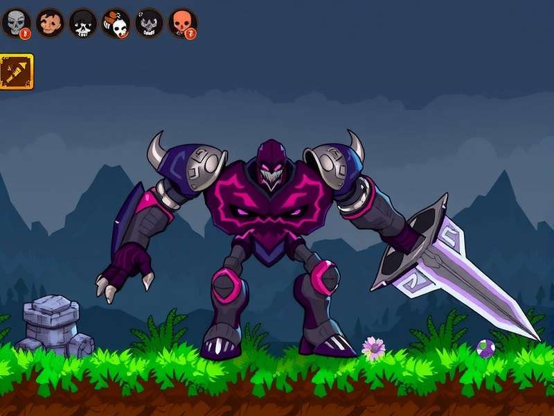 Necro Armor full set displayed on Terraria character with ranged weapons