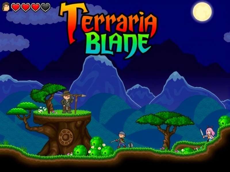 Terraria Terra Blade showcasing its iconic green projectile wave