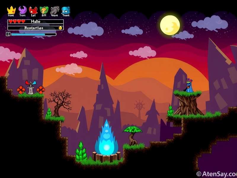 Terraria Wizard Endgame Gear and Accessories Layout