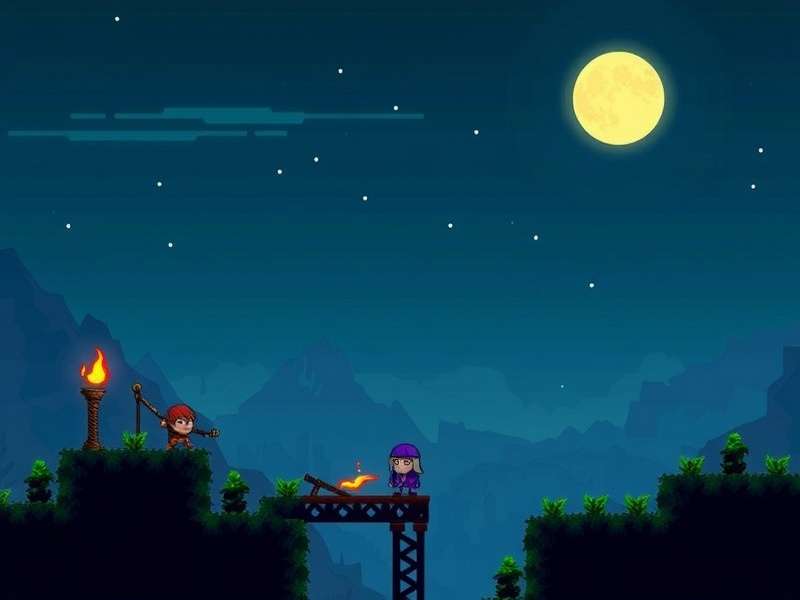 A vibrant Terraria Hallow biome with Rainbow Slimes and Pixies, showcasing the source of Souls of Light.