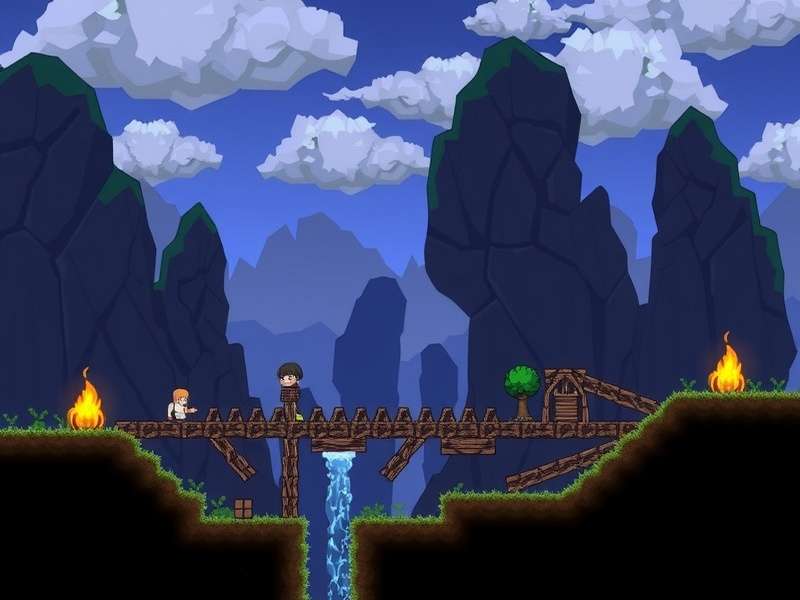 Terraria Anvil Crafting Station with various weapons and tools