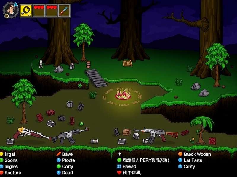 Comparison chart showing legal vs illegal gun part damage stats in Terraria