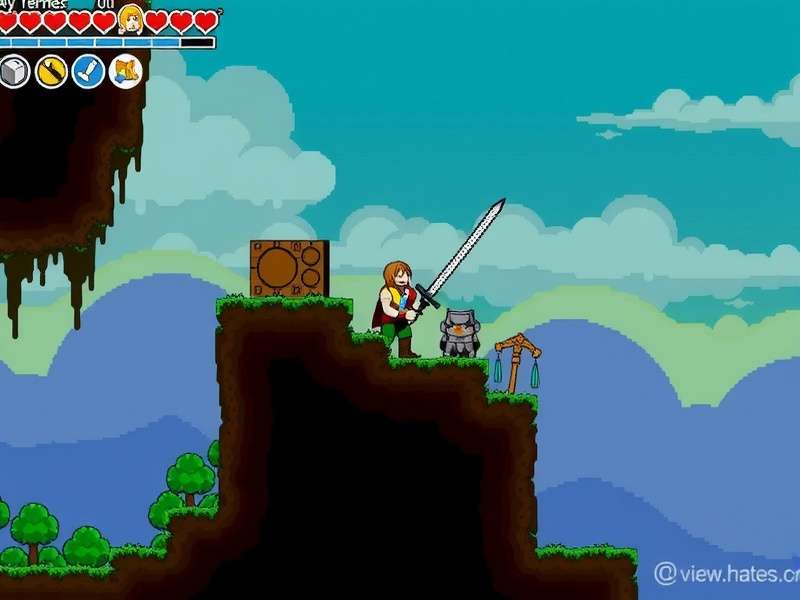 Terraria player sprinting with Hermes Boots equipped, showing speed trails and movement effects