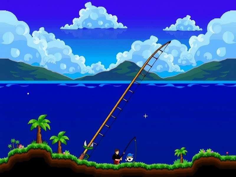 Terraria Fishing Rods complete guide collage showing all rods from Wooden to Golden