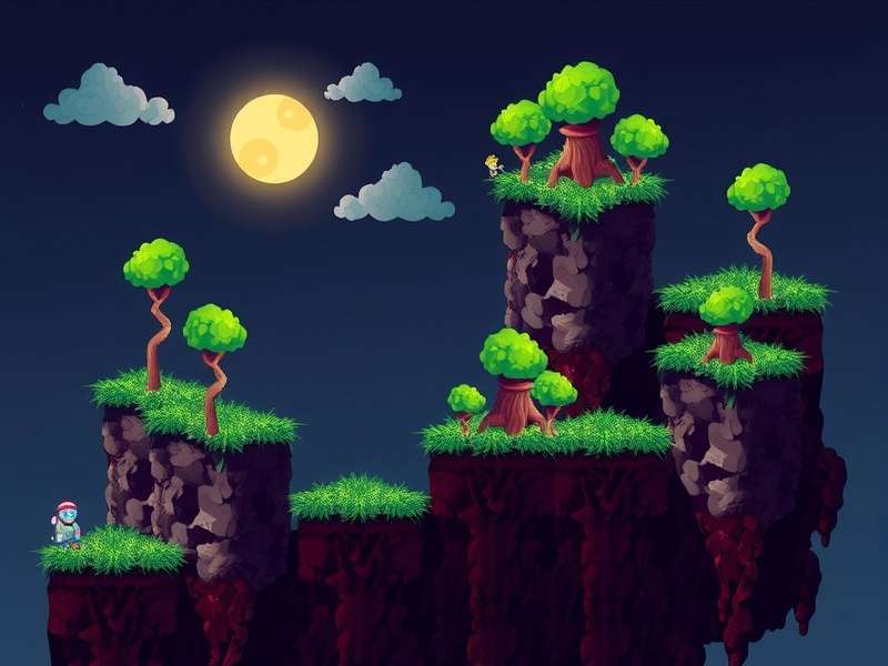 Chlorophyte Ore and Bars in Terraria — glowing green jungle ore