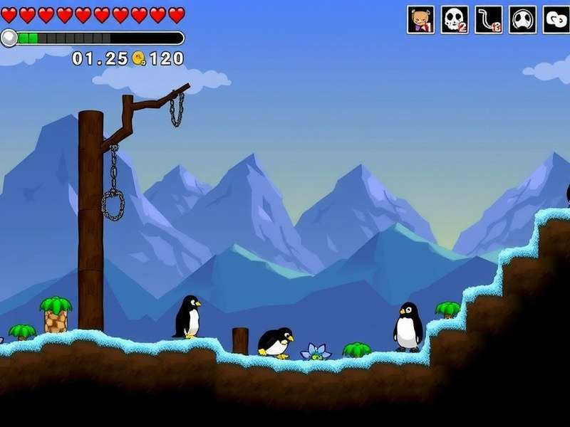 Terraria Mod Penguin Stick - Arctic adventure with penguin companion and ice weapons