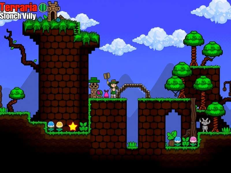 Terraria World Viewer interactive map showing biome boundaries, ores, and hidden structures