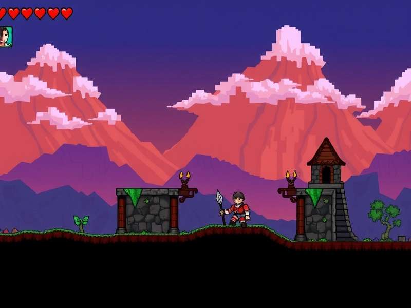Terraria Wall Of Flesh boss arena setup with bridge and lava pool
